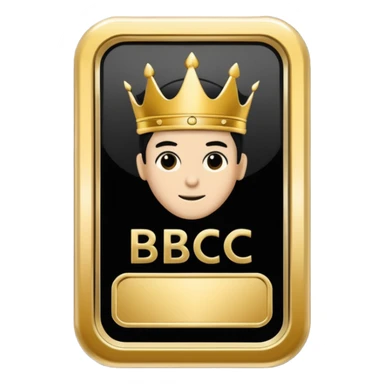 BBC Billion Dollar Boys club card sticker