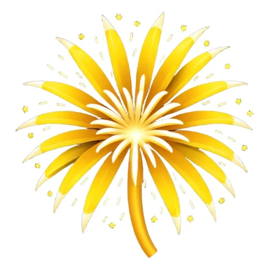 fireworks yellow sticker