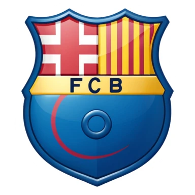 Logotipo de fc barcelona sticker