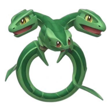 rayquaza pokemon sticker