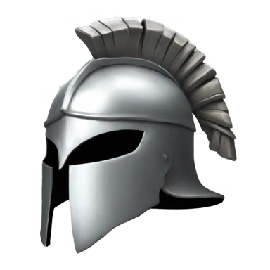 silver maximus gladiator helmet sticker