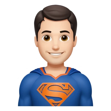 Superman new york knicks sticker