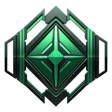 Black And Green Cyber Aesthetic Deco sticker