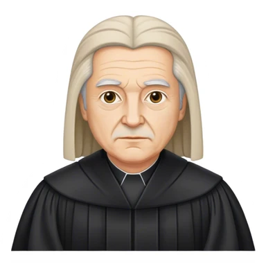 Create an emoji of a Ukrainian Supreme Court judge sticker