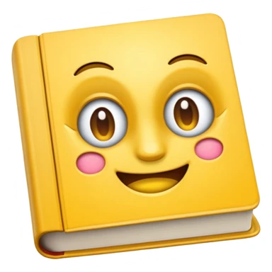 Crea un emoji de un libro dando una vuelta de 360 grados sticker
