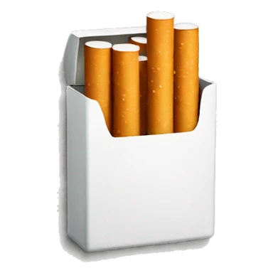Pack of cigarettes  sticker