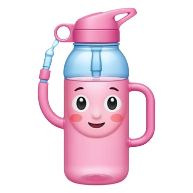 Cute water bott sticker