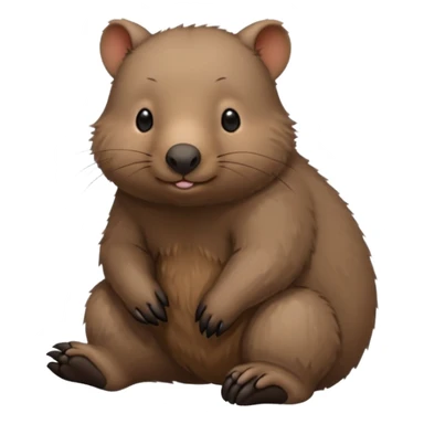 wombat sticker