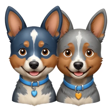 Bluey and bingo sticker