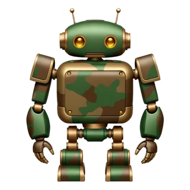 camouflage bot sticker
