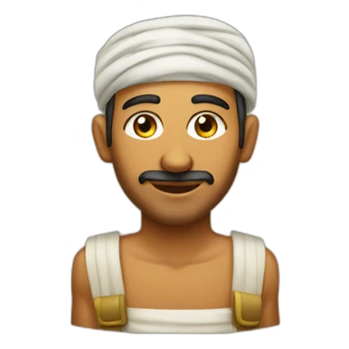 egyptien agriculteur antiquité sticker