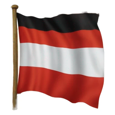 German empire flag from 1871 to 1918.  sticker
