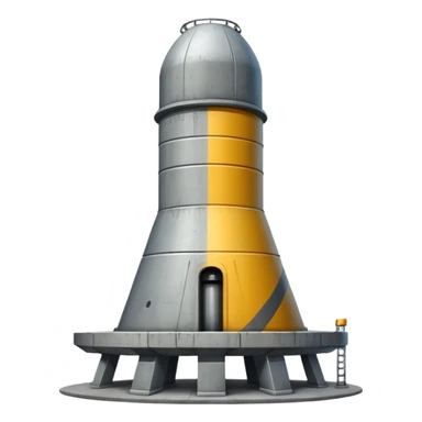 nuclear missile silo sticker
