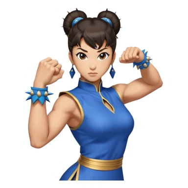 Chun li street Fighter  sticker