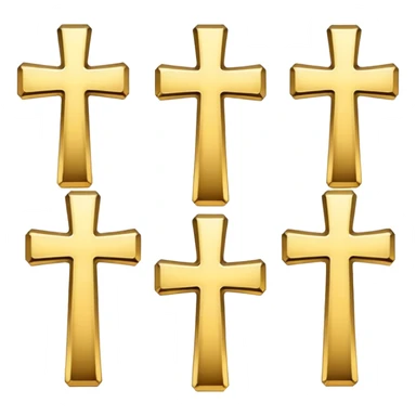 Cross emojis sticker