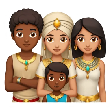 5 bestfriends, 1 indian girl, 1 Egyptian boy, persian girl 1 moroccan boy 1 black boy sticker