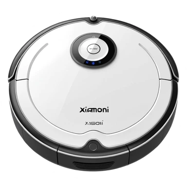 xiamoni robot vacuum white sticker