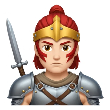 Warrior sticker
