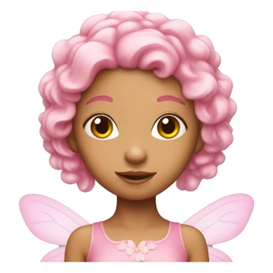 pink fairy girl sticker