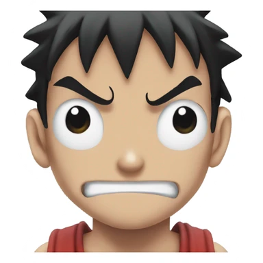 luffy gear 5 emoji sticker