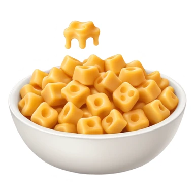 Bowl of Mac and cheese bites  sticker