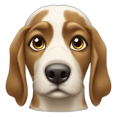 Une tortue et sur sont dos un chien sticker