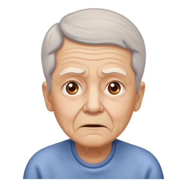 idoso confuso alzheimer sticker