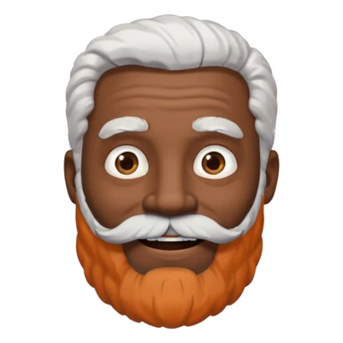 black like very black as a real nigga grandpa with white hear and a big bear wrinkled as fuck sticker