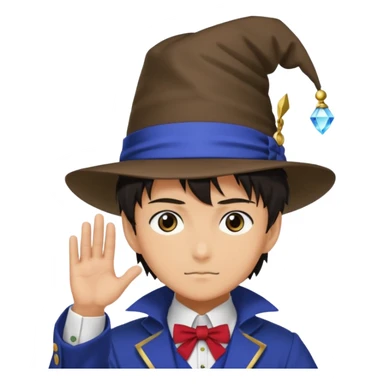 Kaito Kuroba in the famous detective conan story sticker