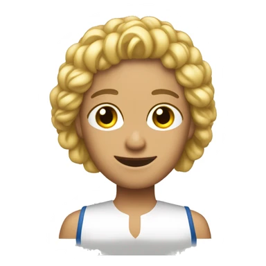 Un cantante con corte de French Crop. sticker