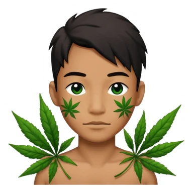 twitch black MrRunNGun weed sticker