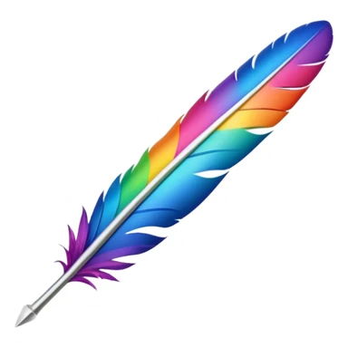 Feather Fletching sticker