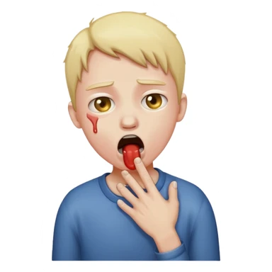 choking oneself sticker