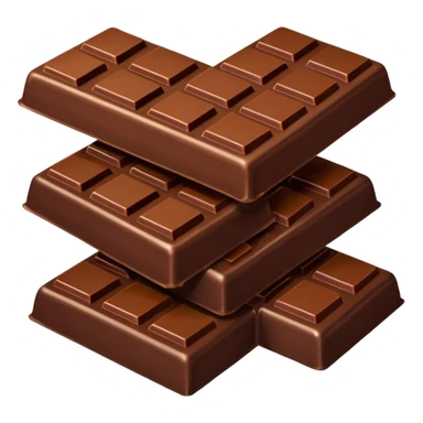 un réseau avec plusieurs chocolats reliés  sticker