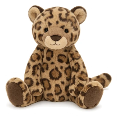jellycat stuffed plush clouded leopard sticker