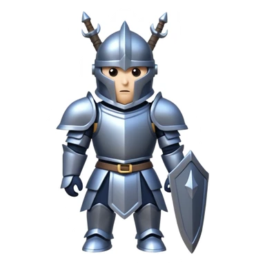 Make mini pekka from the game clash royale sticker