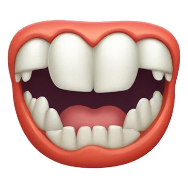 monster zookeeper teeth sticker