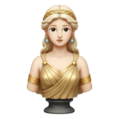 greek goddess sculpture sticker