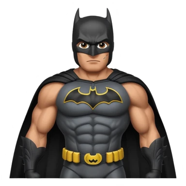 Batman in a Batman costume sticker