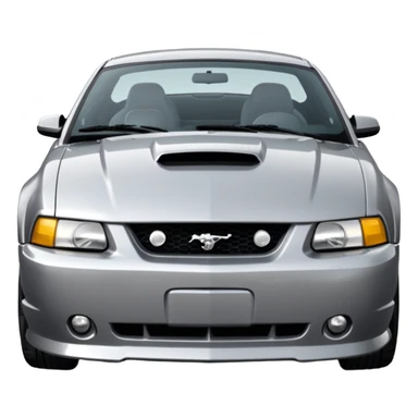 Grey 2003 mustang gt emoji sticker