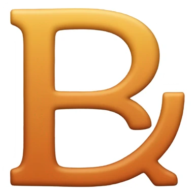 Letter R sticker