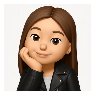 Convert this photo to a 3D emoji in Apple style, keeping the clothes as in the original image. The style should resemble Apple's emoji style with 3D characteristics. sticker