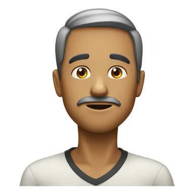 Persona triste celebrando fin de año sticker