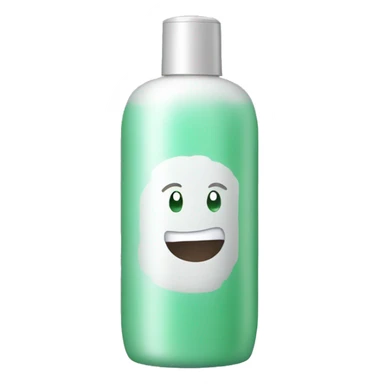 shampoo bottle sticker
