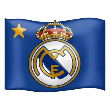 Real madrid flag sticker