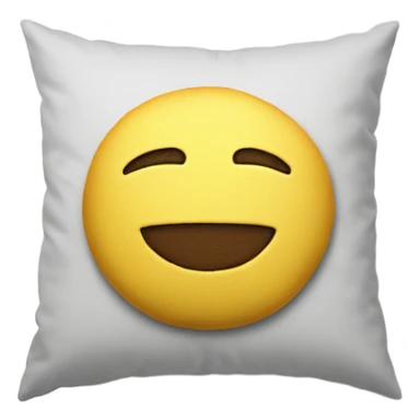 pillow on a bed sticker