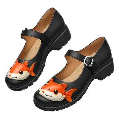 Koi footwear brand Mary Jane shoes sticker