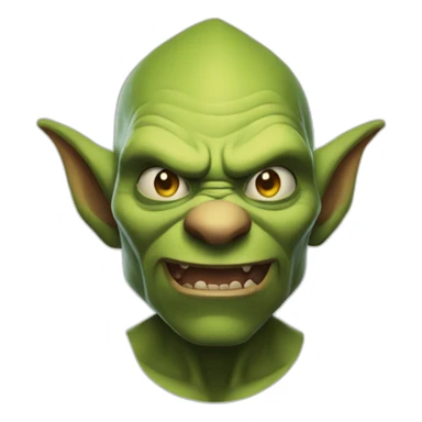 The goblin of the game clash of clan sticker