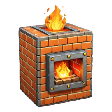 Minecraft Furnace  sticker