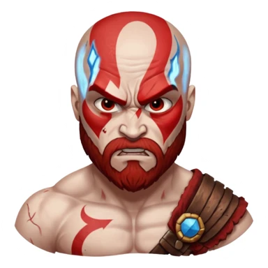 kratos sticker